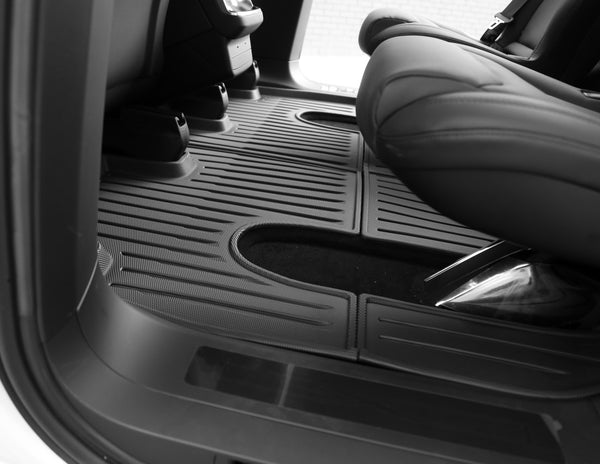 Tesla Model X – vloermatten met opstaande rand (6 zitplaatsen) – productafbeelding 2