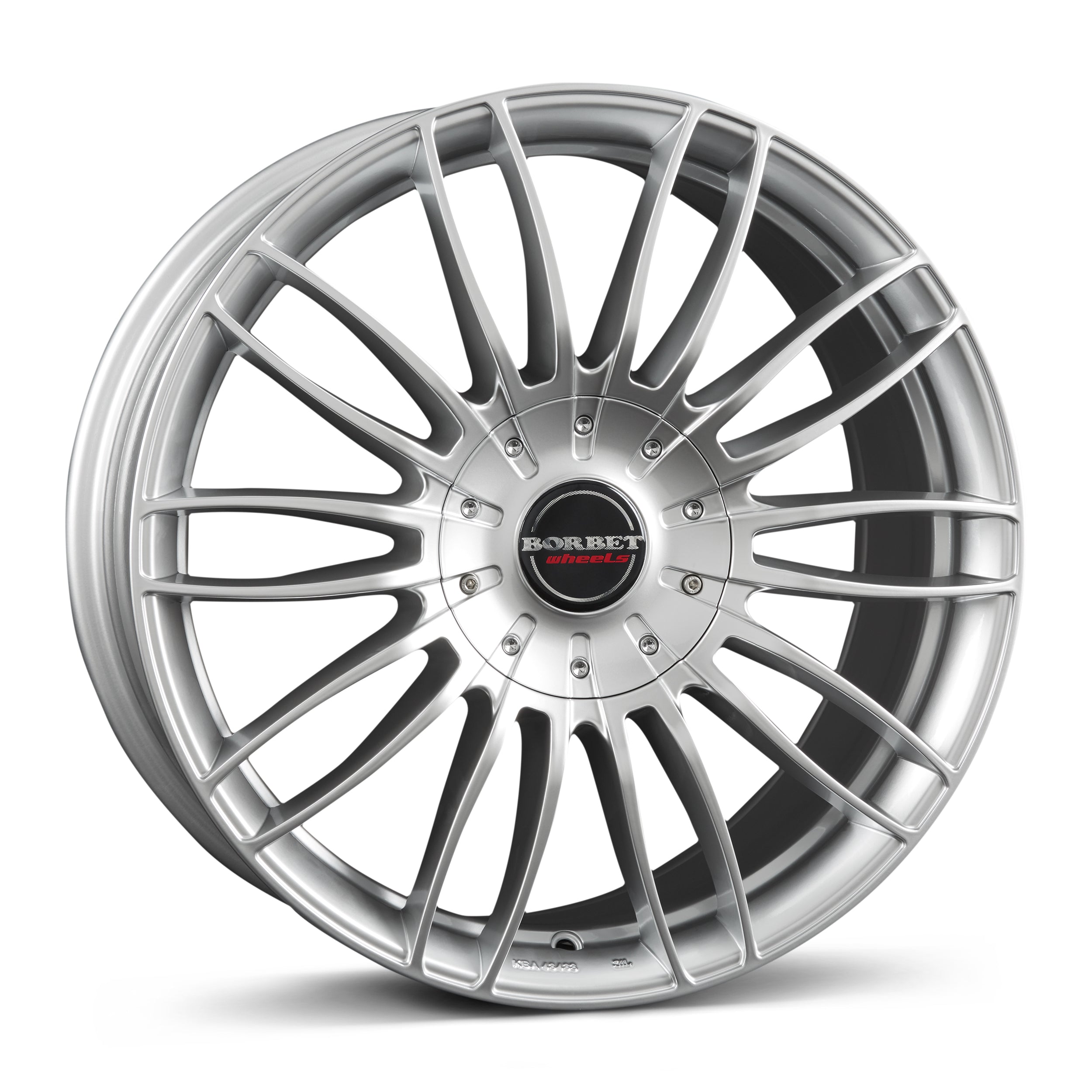 Borbet CW3-8519 sterling silver 8.5x19 jako: 5x114.3 et: 40 Alumiinivanne – mallikuva