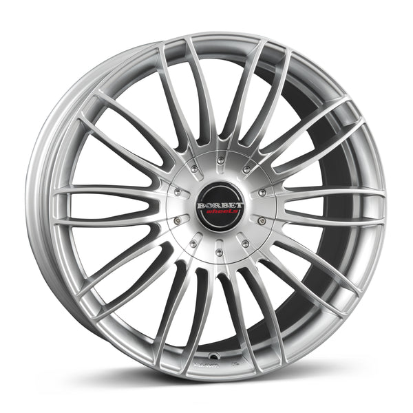 Borbet CW3-8519 sterling silver 8.5x19 jako: 5x114.3 et: 40 Alumiinivanne – mallikuva