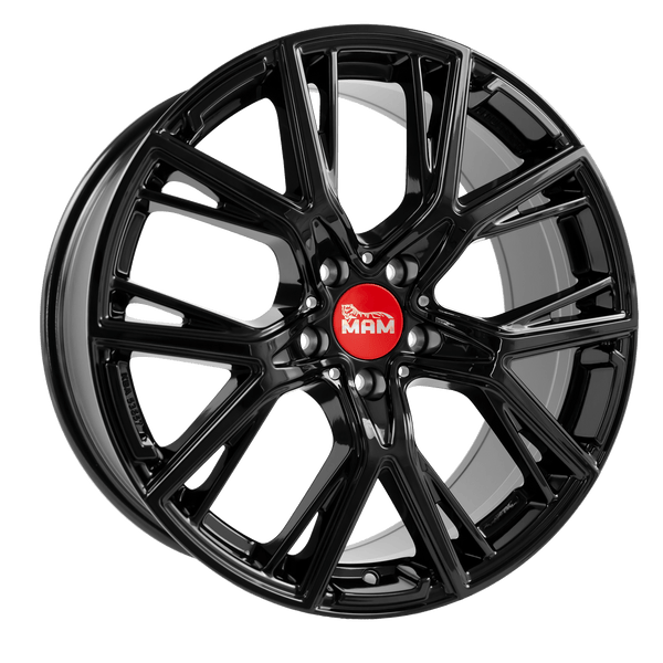 MAM B4 Black Painted 8.5x19 jako: 5x112 et: 45 Alumiinivanne – mallikuva