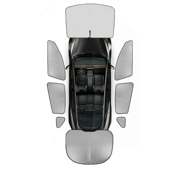 Model Y window sunshades