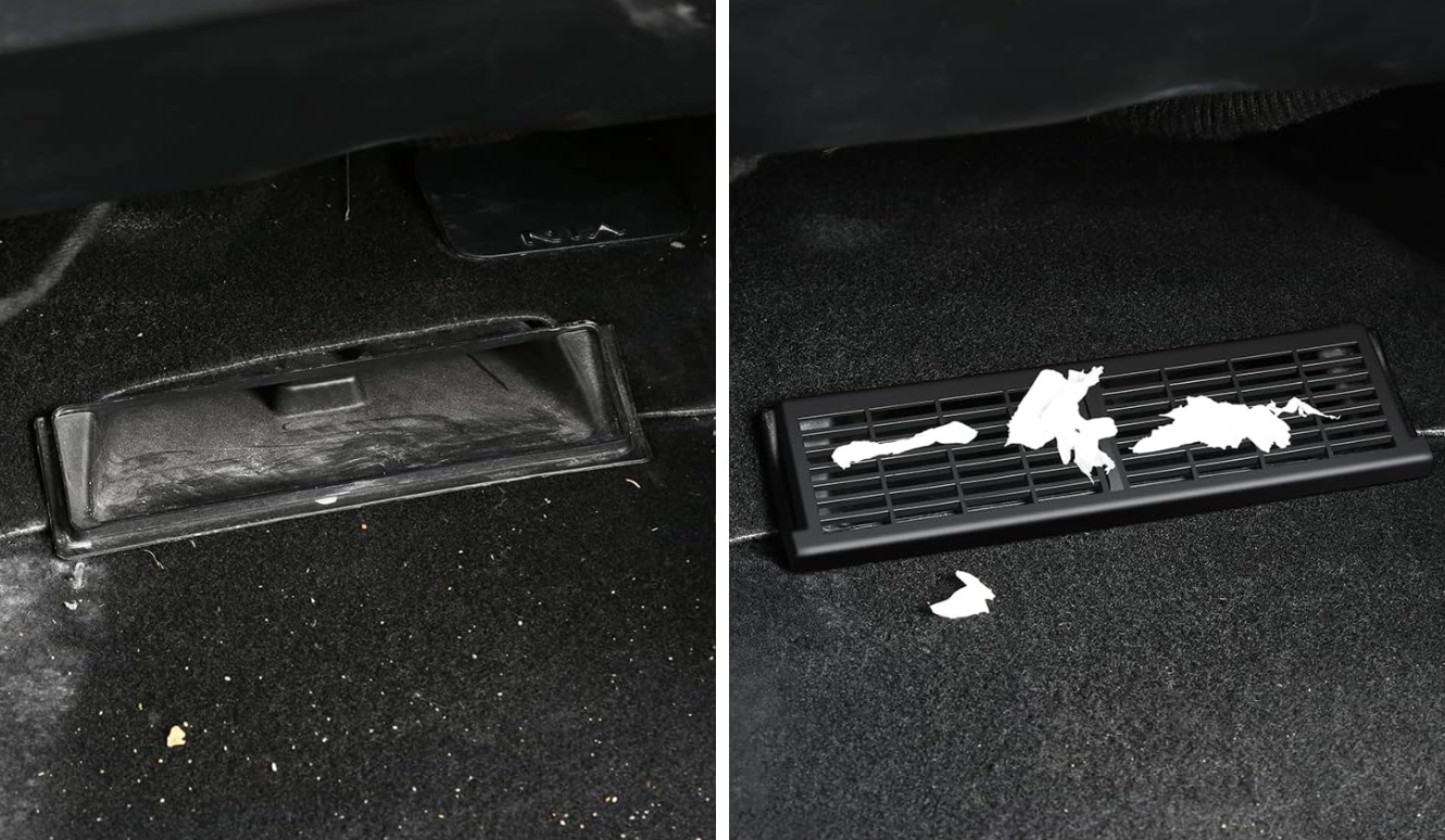 Tesla Model Y – under-seat air vent grille (Shanghai) – product image 3