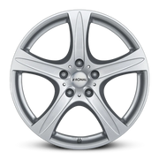 Ronal R55 SUV CRYSTAL SILVER 8.5x18 jako: 5x108 et: 45 Alumiinivanne – mallikuva