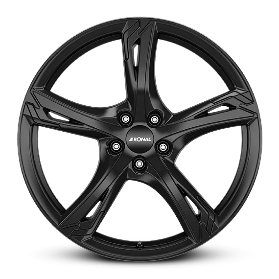 Ronal R62 Jet Black 7.5x17 Pulttijako: 5x114.3 ET: 40