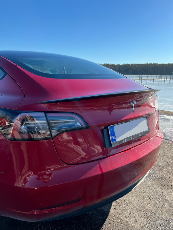 Tesla Model 3 Takaspoileri – tuotekuva 5