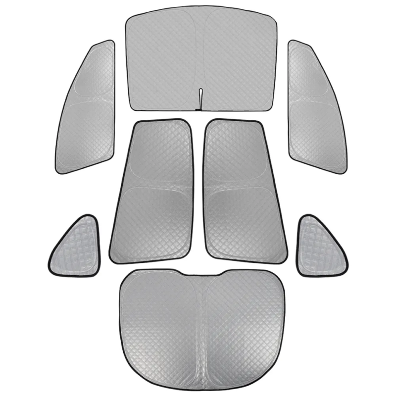 Tesla Model Y – window sunshade set – product image 2