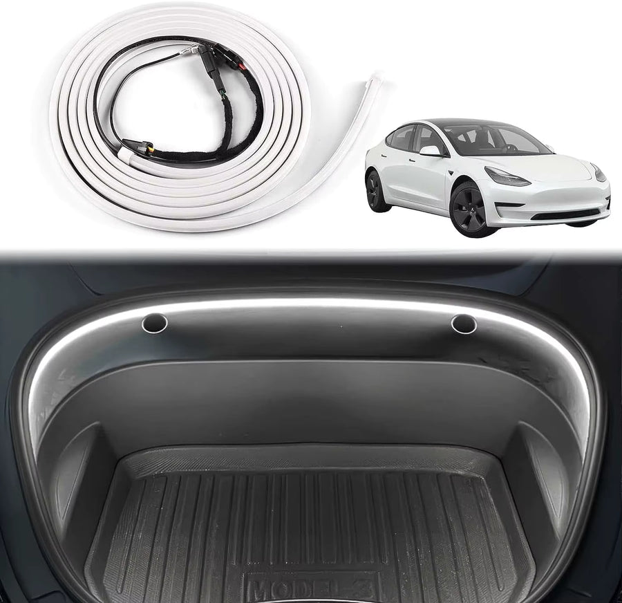 Tesla Model Y -etutavaratilan valonauha